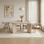 Nordure Sorell Mesa de Comedor Extensible Travertino